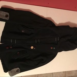 Knitted Dove Jacket / Coat. Medium ❤️